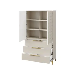 Sale Vaatekaappi 2D3SZ XYLIX, beige (0643) Vaatekaapit