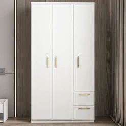 Vaatekaappi Vespera, 90x171.8cm, valkoinen*Linento Furniture Hot