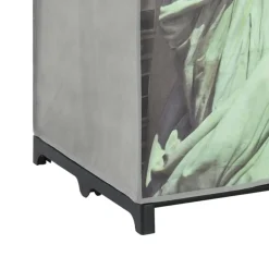 Vaatekaappi New York 75cm kangas*FinePRICE