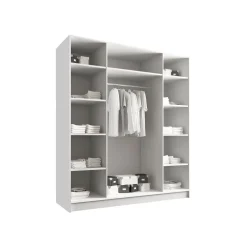 Online Vaatekaappi SANTI I, eri värivaihtoehtoja Vaatekaapit