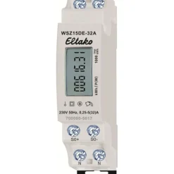 1-vaihe energiamittari WSZ15DE-32A ilman MID-hyväksyntää*Eltako New