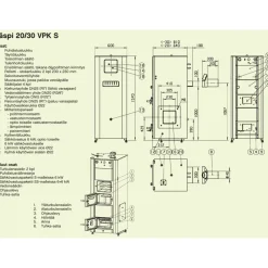 Vaihtopolttokattila 30 VPK S*Jäspi New