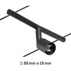 Vaijerivalaisin CorDuo Salt, GU5.3, 12V, eri värejä*Paulmann Clearance