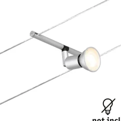 Vaijerivalaisin CorDuo Salt, GU5.3, 12V, eri värejä*Paulmann Clearance