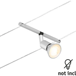 Vaijerivalaisin CorDuo Salt, GU5.3, 12V, eri värejä*Paulmann Clearance