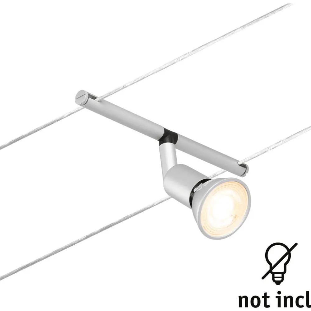 Vaijerivalaisin CorDuo Salt, GU5.3, 12V, eri värejä*Paulmann Clearance
