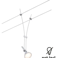 Sale Vaijerivalaisin CorDuo Comet, GU5.3, 12V, himmennettävä, eri värejä Vaijerivalaisimet