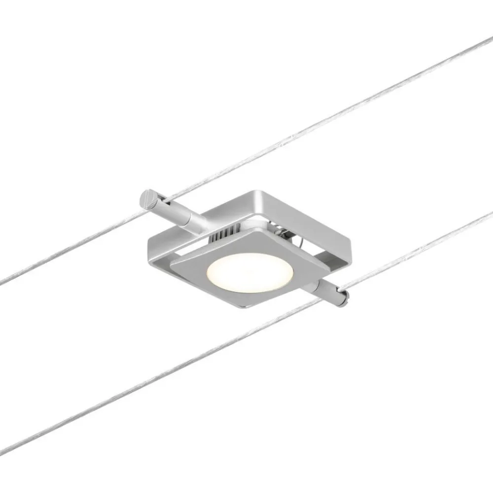 Vaijerivalaisin CorDuo MacLED, 250lm, 4.5W, 3000K, 12V, mattakromi*Paulmann