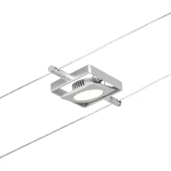 Vaijerivalaisin CorDuo MacLED, 250lm, 4.5W, 3000K, 12V, mattakromi*Paulmann