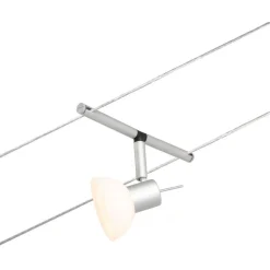 Vaijerivalaisin CorDuo Sheela, GU5.3, 12V, mattakromi*Paulmann Sale