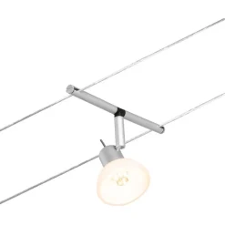 Vaijerivalaisin CorDuo Sheela, GU5.3, 12V, mattakromi*Paulmann Sale