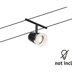 New Vaijerivalaisin CorDuo Cone, GU5.3, 12V, eri värejä Vaijerivalaisimet