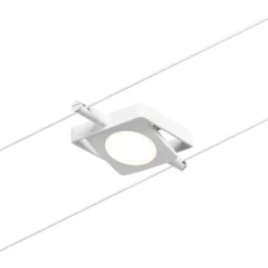 Vaijerivalaisin CorDuo MacLED, 250lm, 4.5W, 3000K, 12V, mattavalkoinen*Paulmann Outlet