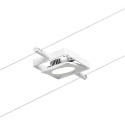 Vaijerivalaisin CorDuo MacLED, 250lm, 4.5W, 3000K, 12V, mattavalkoinen*Paulmann Outlet