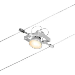 Best Vaijerivalaisin CorDuo Mac II, GU5.3, 12V, mattakromi Vaijerivalaisimet