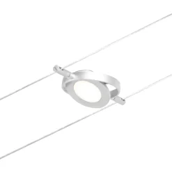 New Vaijerivalaisin CorDuo RoundMac, 200lm, 4.5W, 3000K, 12V, mattakromi Vaijerivalaisimet