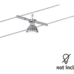 Vaijerivalaisin TogoLED, GU5.3, 12V, himmennettävä, kromi*Paulmann Outlet