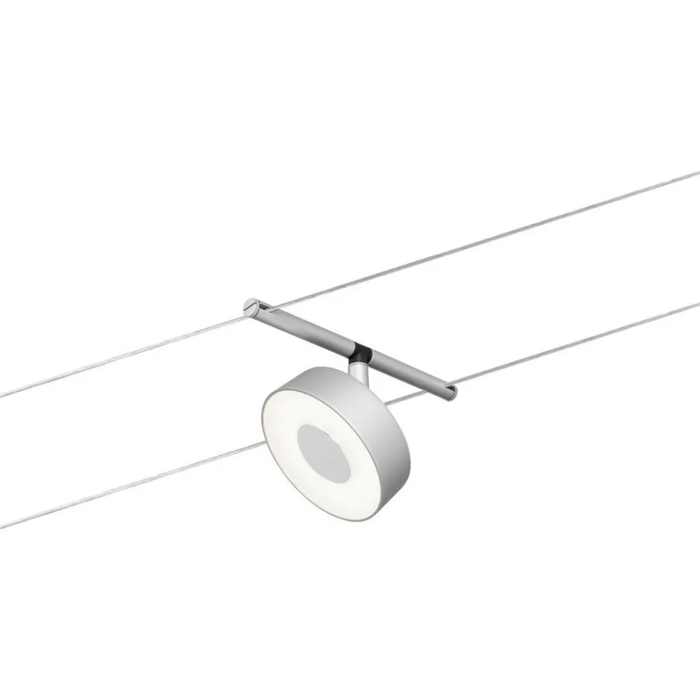 Hot Vaijerivalaisinsetti CorDuo Circle, 5x180lm, 5x5W, 3000K, 230/12V, eri värejä Vaijerivalaisimet