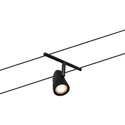 Outlet Vaijerivalaisinsetti CorDuo Cup, GU5.3, 230/12V, 5-osainen, eri värejä Vaijerivalaisimet