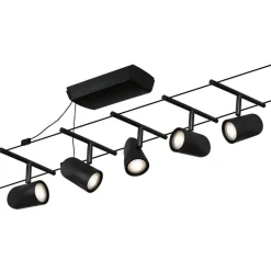 Outlet Vaijerivalaisinsetti CorDuo Cup, GU5.3, 230/12V, 5-osainen, eri värejä Vaijerivalaisimet
