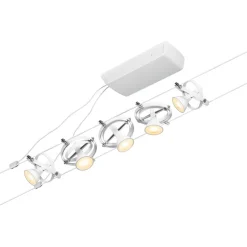 Discount Vaijerivalaisinsetti CorDuo Cardan, GU5.3, 230/12V, 5-osainen, eri värejä Vaijerivalaisimet
