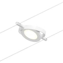 Online Vaijerivalaisinsetti CorDuo RoundMac Basic, 3000K, 230/12V, 5 valaisinta, valkoinen/kromi Vaijerivalaisimet