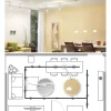 Valaisinkisko URail 1,0 m mattakromi*Paulmann Outlet
