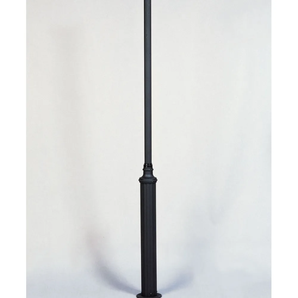 Valaisinpylväs 579-750 Draco musta matta 2000 mm*Konstsmide New