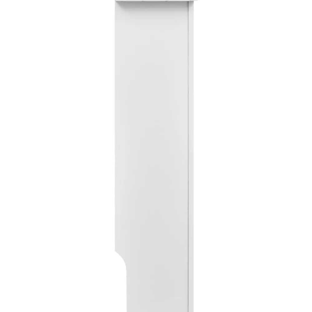 Valkoinen mdf patterinsuojakaappi 112 cm*FinePRICE Discount