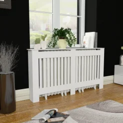 Clearance Valkoinen mdf patterinsuojakaappi 152 cm Patterinsuojat
