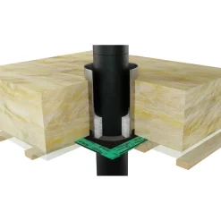 Valmispiippu Siro Prime Ø150mm, takkaan*Härmä Air Outlet