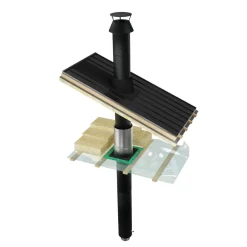 Valmispiippu Siro Prime Ø200mm, takkaan*Härmä Air Hot
