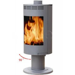 Outlet Valmistakka Andorra Exclusive, 95kg, 7,5 kW, harmaa, 90° kääntyvä Kiertoilmatakat