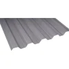 Valokate PC Sun Trapetsi, 0.8mm, savunharmaa, lev. 1040mm, määrämittainen*Keraplast New
