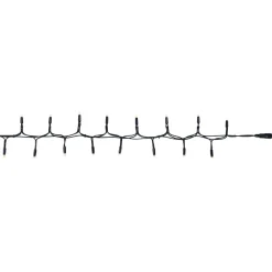 Outlet Valoketju Chrissline Crab Original, 100 valoa, 5m musta Jouluvalot Ja Koristevalot