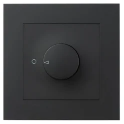 Valonsäädin Plus 315GLE 2-napainen musta*Elko Sale