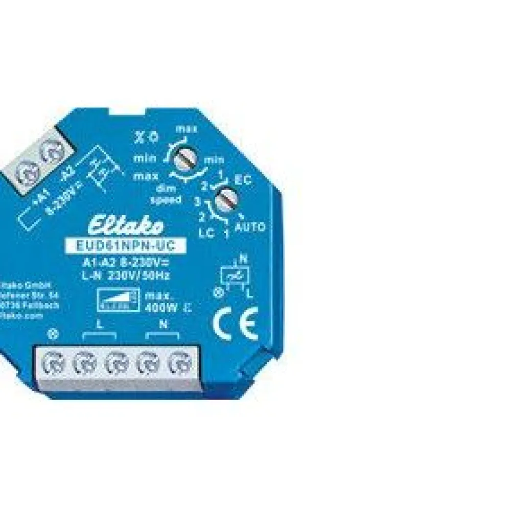 Clearance Valonsäädin/painikehimmennin EUD61NPN-UC Himmentimet