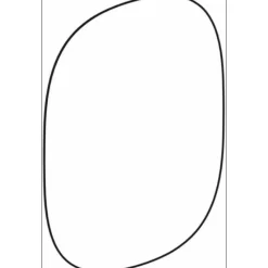 Valopeili Option Oval, 600 mm*Geberit Outlet