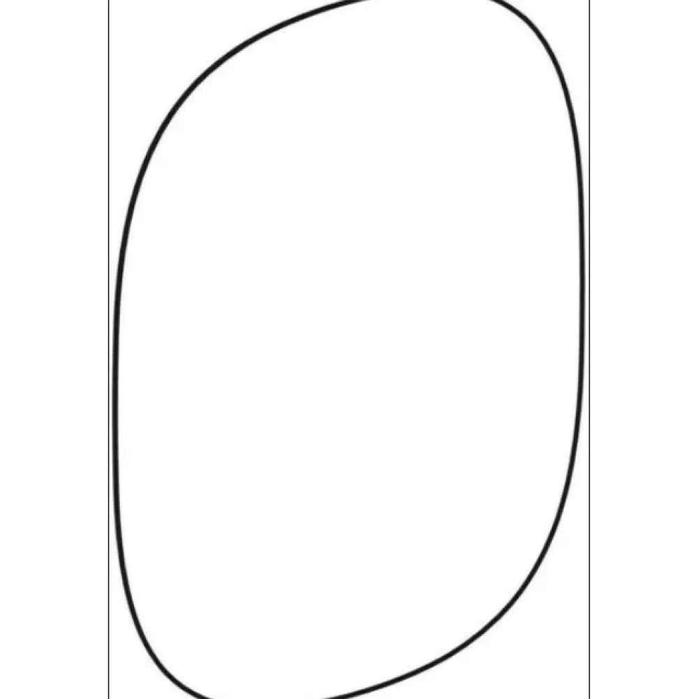 Valopeili Option Oval, 600 mm*Geberit Outlet