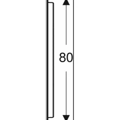 Valopeili Option Oval, 600 mm*Geberit Outlet