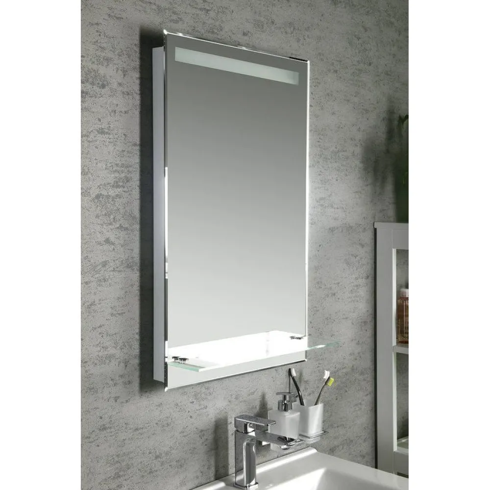 Clearance Valopeili ATH52 500x800 mm virtakytkimellä Kylpyhuoneen Peilit