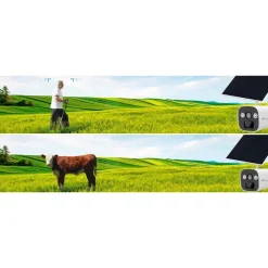 Valvontakamera Nivian Smart, 2K resoluutiolla, 4G modeemilla, akulla ja aurinkokennolla*Celotron