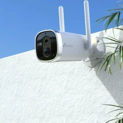 Valvontakamera Nivian Smart, sisäisellä akulla ja aurinkokennolla, 2MP FullHD 1080P resoluutiolla Valvontakamerat
