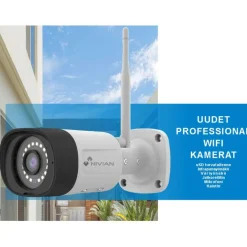 Discount Valvontakamerapaketti Nivian, 3MP, 4 kameraa, 4 kanavaa + 500GB kiintolevy Valvontakamerat|Hälytysjärjestelmät