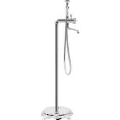 Vapaasti seisova kylpyammeen hana ruostumaton teräs 99,5 cm*FinePRICE Discount