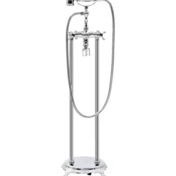 Vapaasti seisova kylpyammeen hana ruostumaton teräs 99,5 cm*FinePRICE Discount