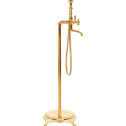 Vapaasti seisova kylpyammeen hana ruostumaton teräs 99,5cm*FinePRICE New