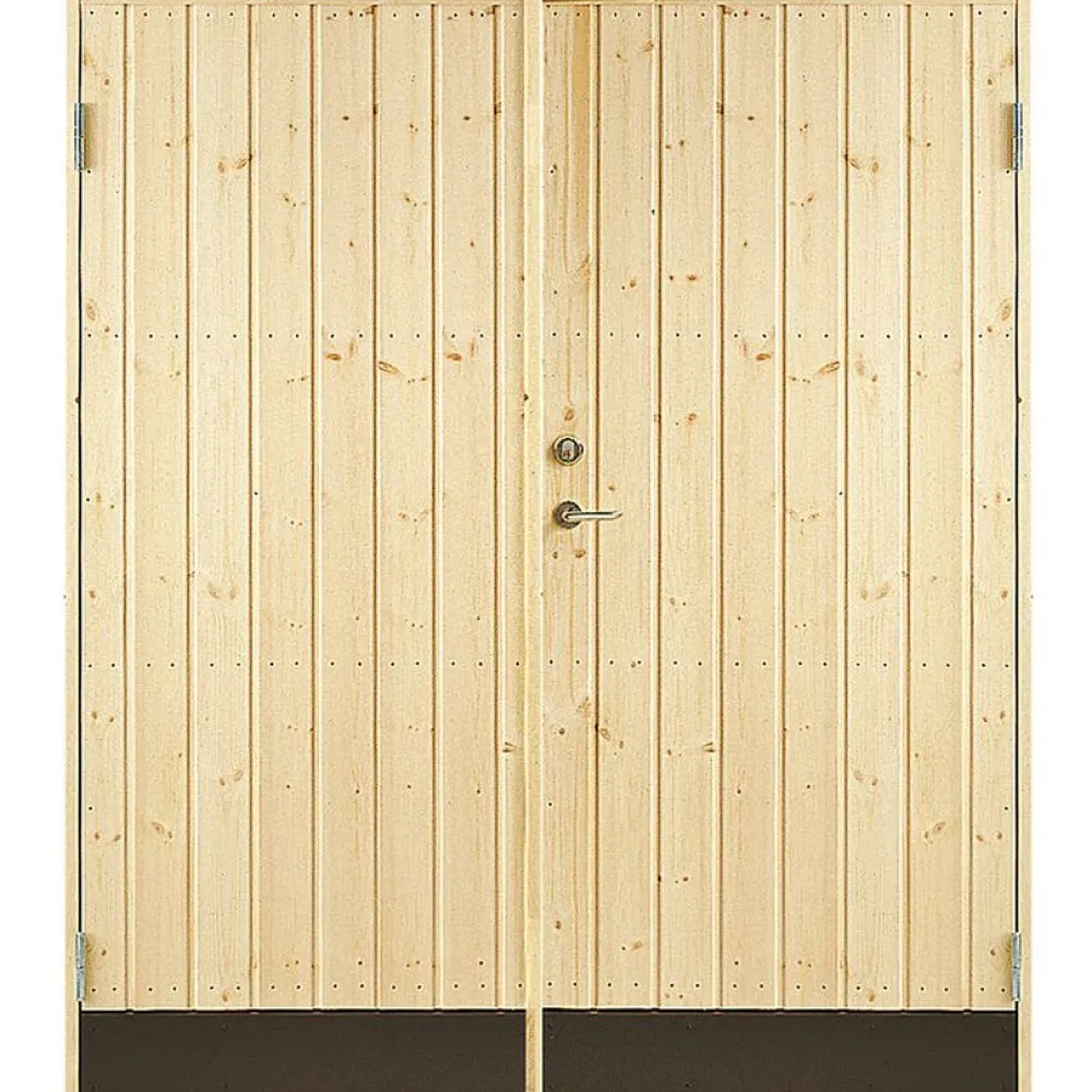 Varaston ovi 10° suora paneeli 150x190cm sis. 2kpl ovisalvat*JABO Outlet