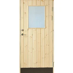 Varaston ovi 10° suora paneeli oikea 80x190cm*JABO Clearance