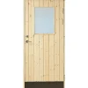 New Varaston ovi 18° suora paneeli 80x190cm 2-lasi oikea Varastonovet